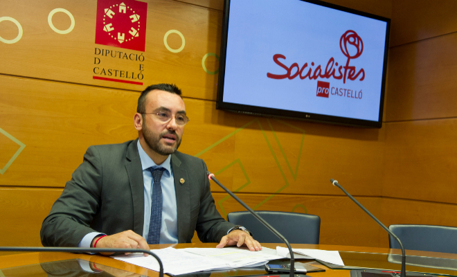 Jorge Benlloch, portavoz del grupo socialista en la Diputación de Castellón y alcalde de Villarreal