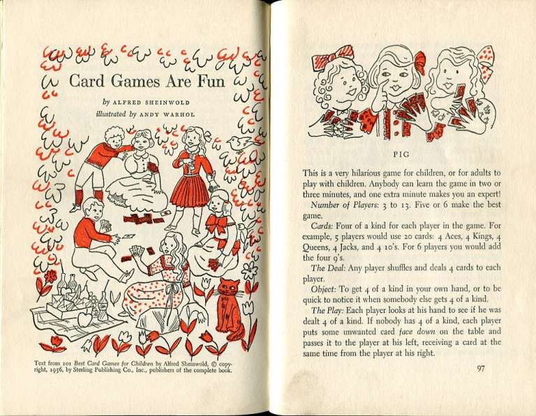 'Best in Children's Books #15', 1958. Andy Warhol