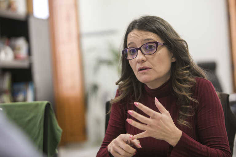 Mónica Oltra, vicepresidenta y consellera de Igualdad. Foto: EVA MÁÑEZ