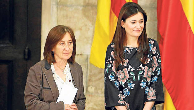 Dolores Salas y Carmen Montón ya no forman parte del Consell
