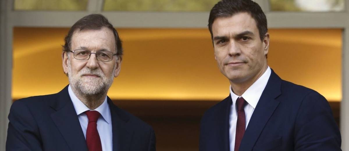 Mariano Rajoy (izquierda) y Pedro Sánchez