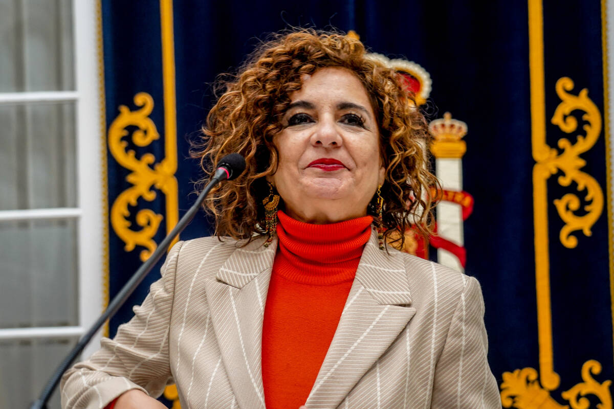 María Jesús Montero, ministra de Hacienda y Función Pública. Foto: EDUARDO BRIONES/EP