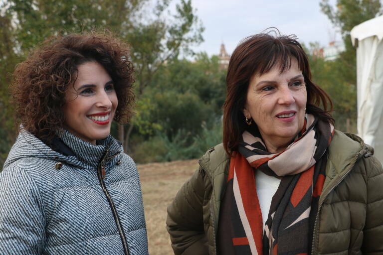Cristina Mora y Carmen Martínez, alcaldesa y exalcaldesa de Quart de Poblet.