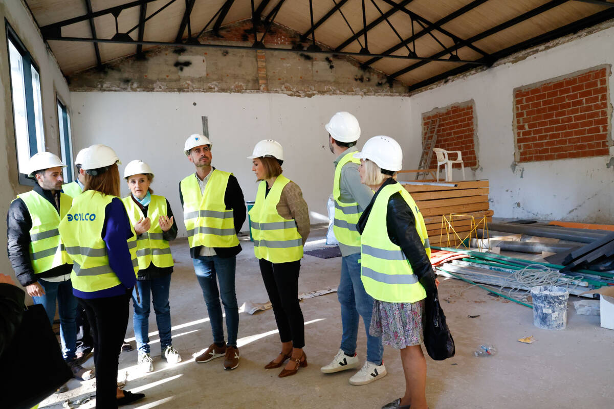 Bielsa junto al equipo de gobierno realizaron una visita de obras en abril. Foto: Ayuntamiento de Mislata