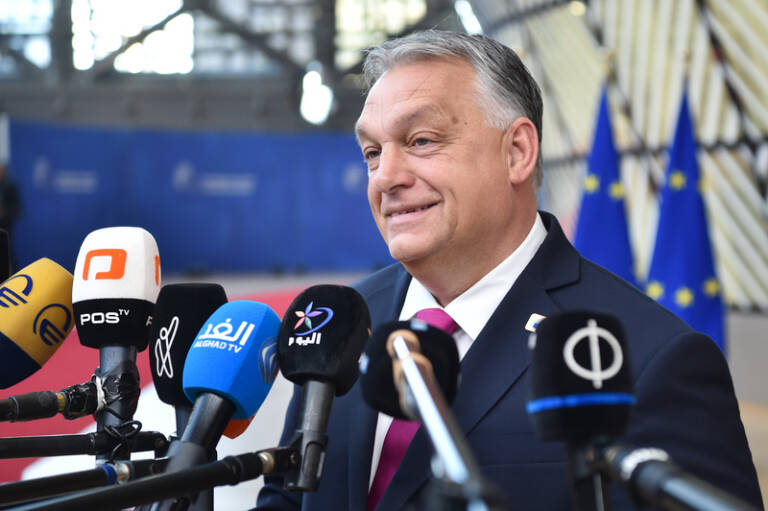 Viktor Orbán. Foto: GAETAN CLAESSENS/EU COUNCIL/DPA 