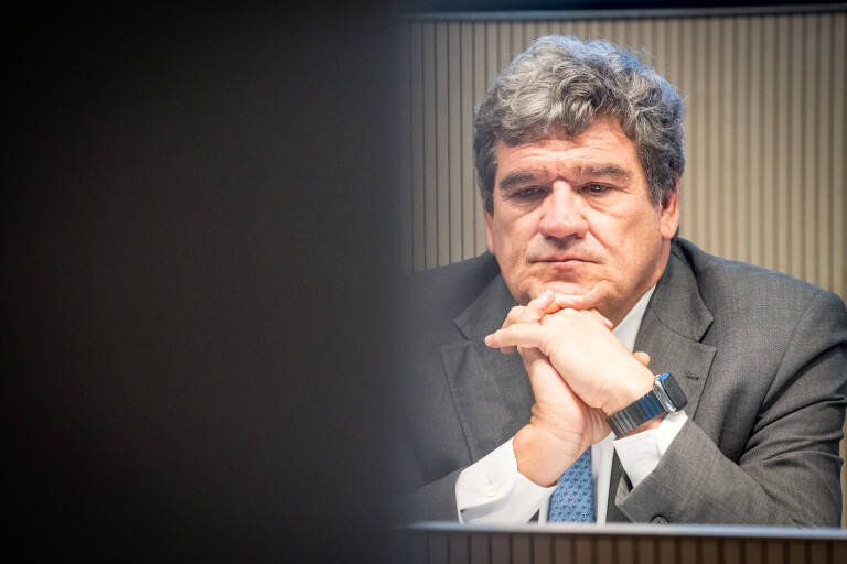El ministro de Inclusión, Seguridad Social y Migraciones, José Luis Escrivá. Foto: DIEGO RADAMÉS/EP
