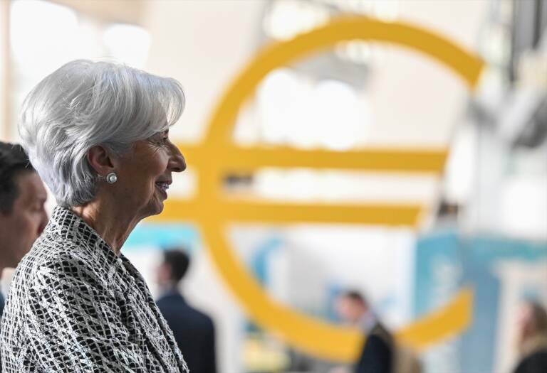 Christine Lagarde, en una imagen de archivo. Foto: ARNE DEDERT/DPA
