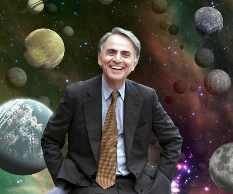 Carl Edward Sagan. Foto: NASA