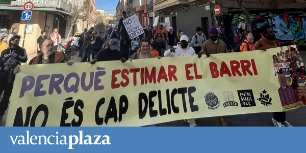 Vecinos De Benimaclet Se Manifiestan En Rechazo Al Pai Y En Apoyo A Los