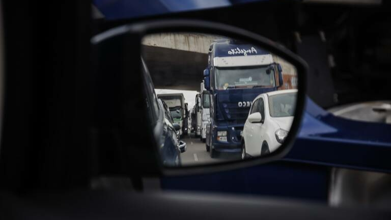 Transportistas autónomos se unen a las protestas agrícolas con una