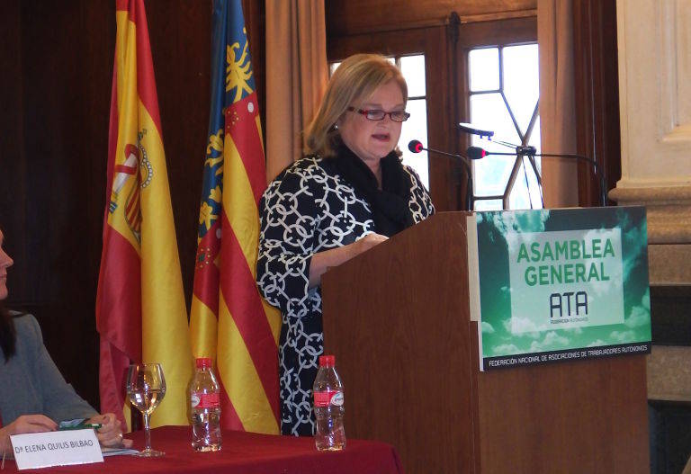 Carmen de Rosa, presidenta del Ateneo Mercantil de Valencia