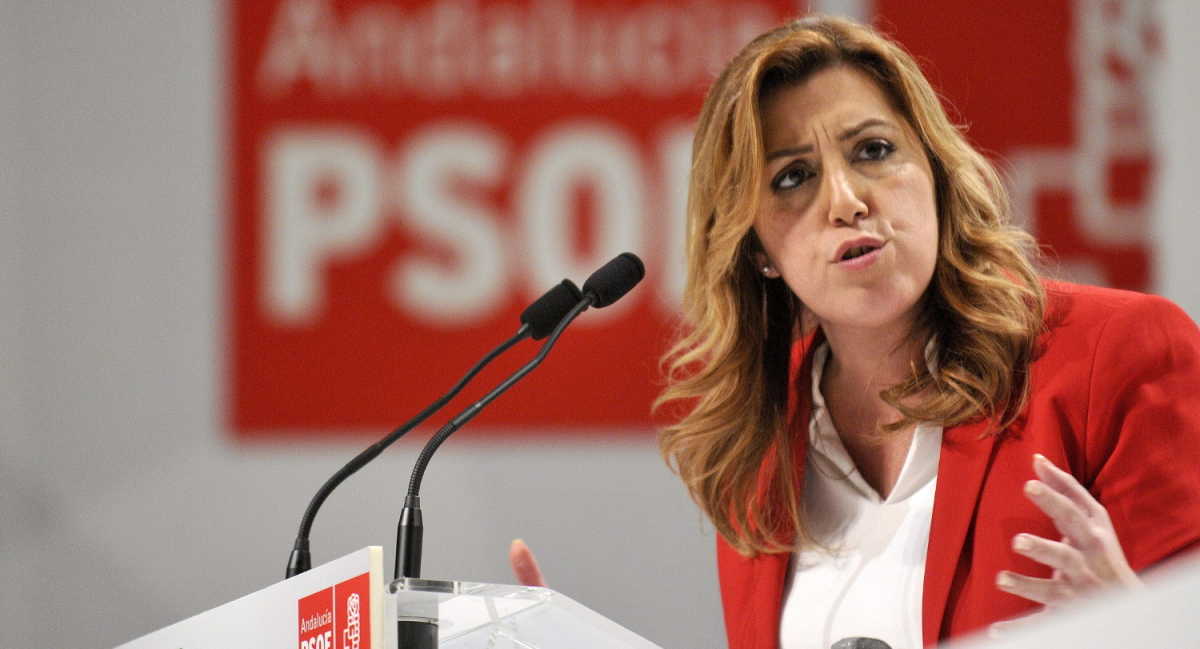 Susana Díaz, presidenta andaluza y posible sucesora de Sánchez
