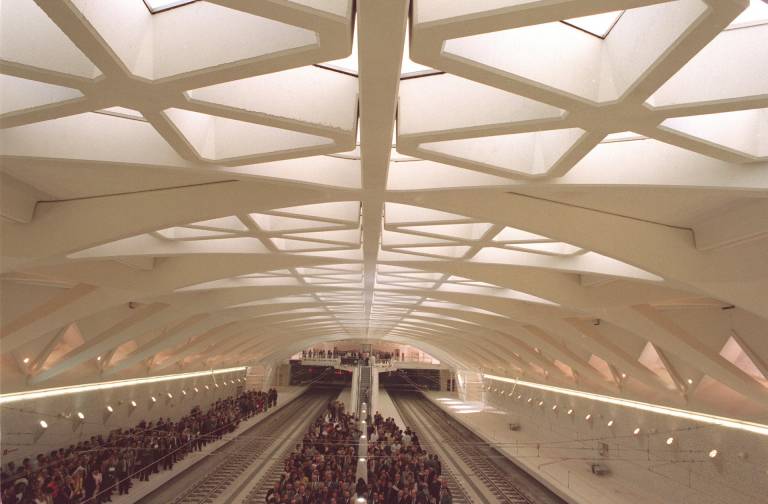 5 de mayo de 1995, inauguración de la línea 3 del metro desde la Estación Alameda (Foto: EFE)