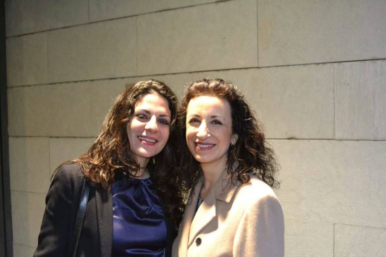 Sara Mansanet (izquierda) y Maite Ibáñez