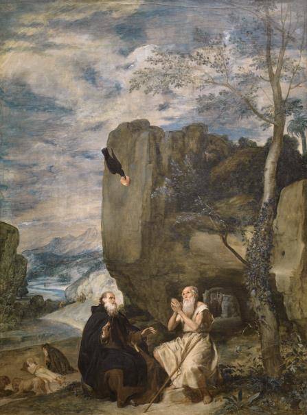  San Antonio Abad y San Pablo, de Velázquez
