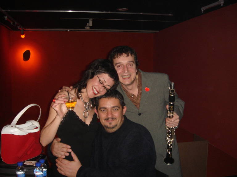 Con Ajo y Mastretta en el IVAM, diciembre de  2005