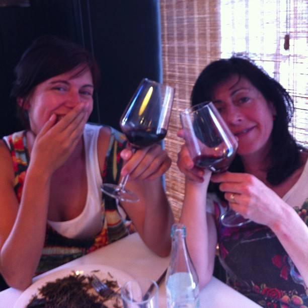 Ajo y Judit en Casa Botella, junio 2013
