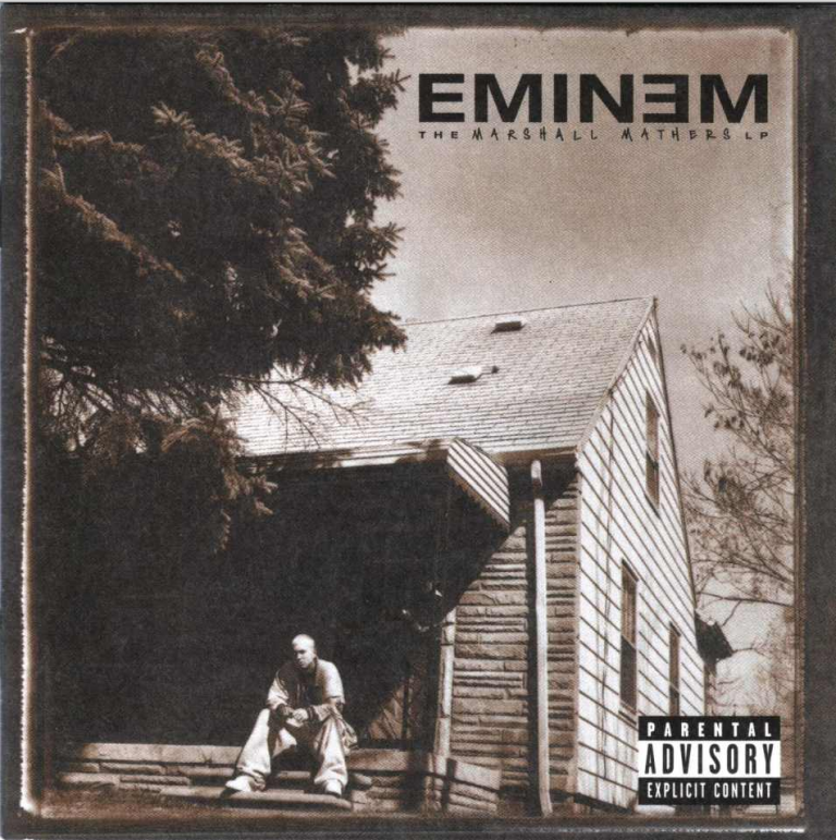 Eminem vende los ladrillos de su casa familiar, portada de The Marshall  Matters LP - Cultur Plaza