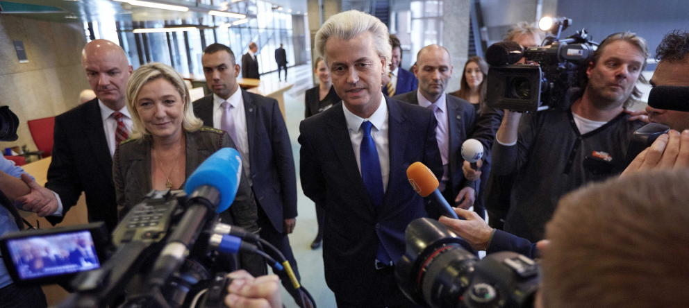  Wilders i Le Pen: FOTO EFE
