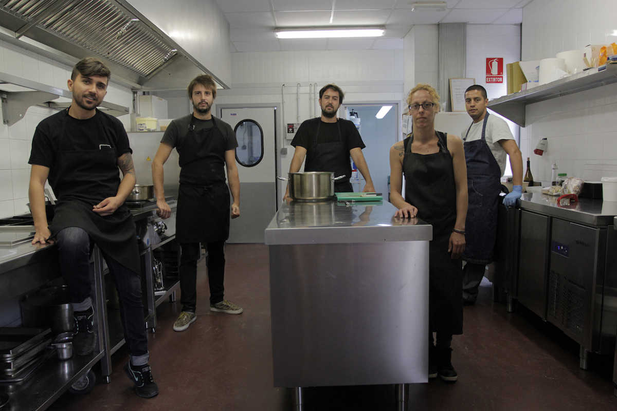 El equipo en cocina (Foto: PABLO ARGENTE)