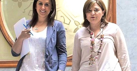 María José Catalá e Isabel Bonig