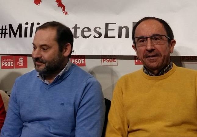José Luis Ábalos y Andrés Perelló junto en un acto