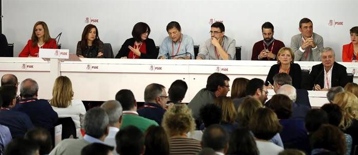 Imagen de la Comisión Gestora del PSOE