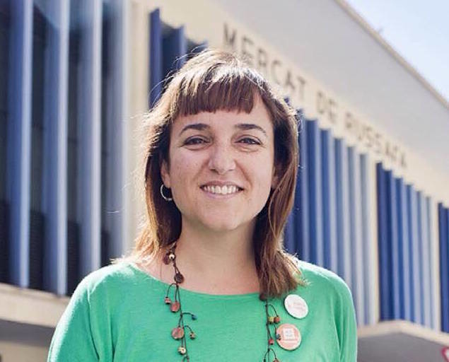 La coordinadora de Gent de Compromís en Valencia, la concejal Isa Lozano