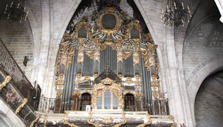 El órgano de Morella, uno de los más impresionantes de la Comunitat Valenciana.