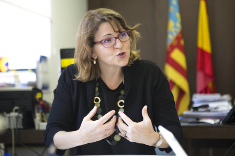 La consellera de Agricultura y Medio Ambiente, Elena Cebrián. Foto: ESTRELLA JOVER