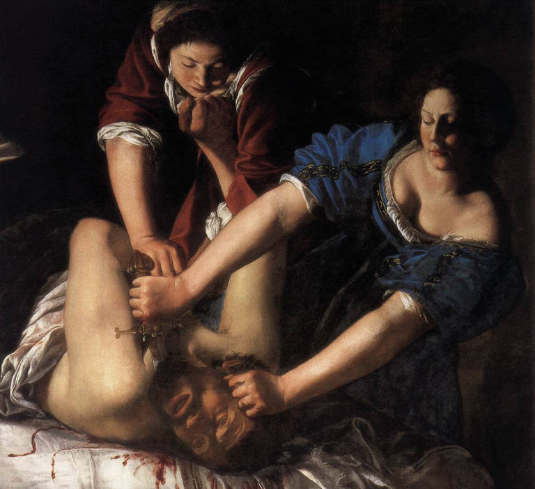 Judith y Olofernes de Artemisia Gentileschi