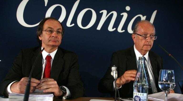 Pere Viñolas (i.) y Juan José Brugera