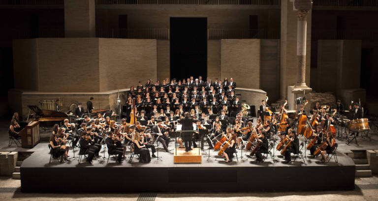 La Jover Orquestra i el Cor de la Generalitat al Teatre romà de Sagunt