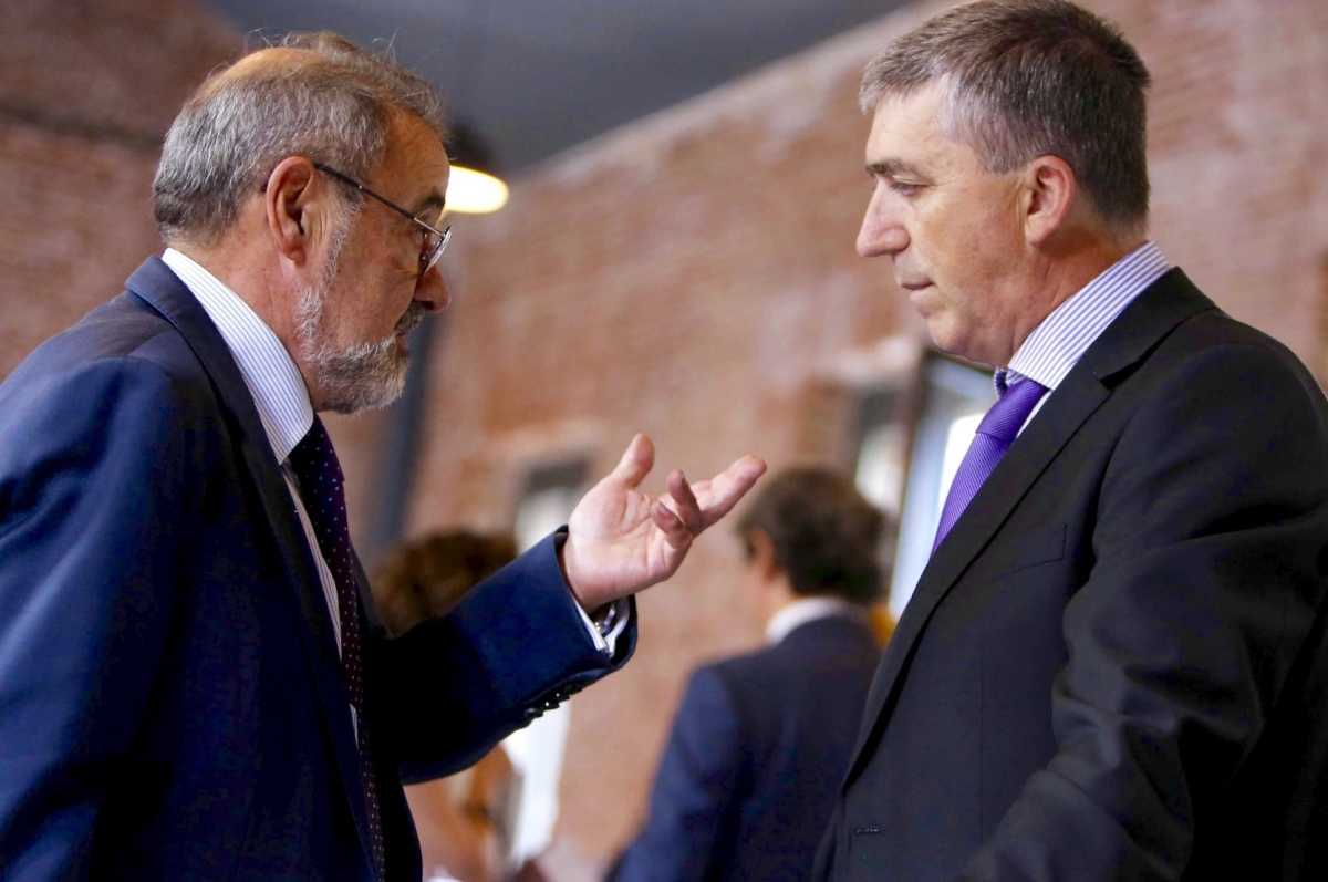 José Vicente González, presidente de Feria Valencia, y Rafael Climent