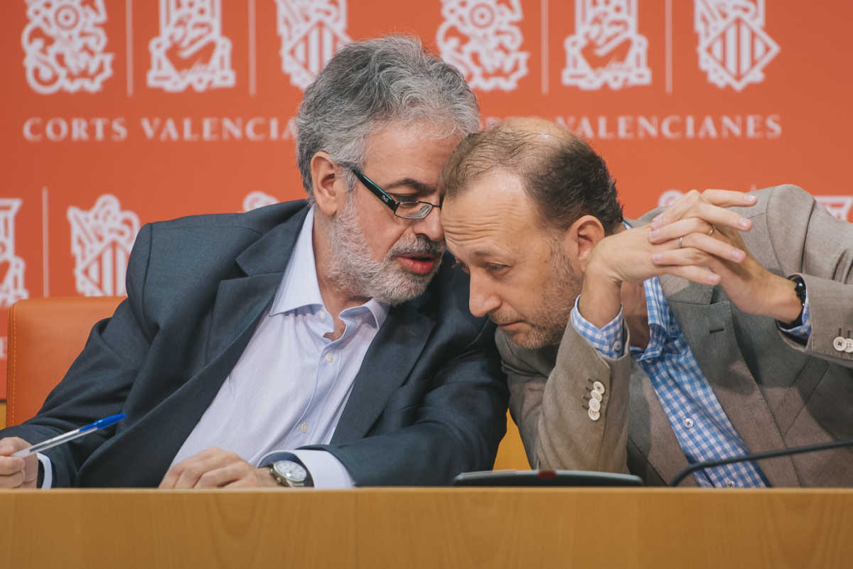 Los exdiputados, Domingo Rojo y Alexis Marí. Foto: KIKE TABERNER