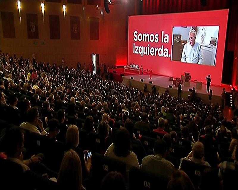 Imagen del plenario del 39º Congreso del PSOE. Foto: EFE