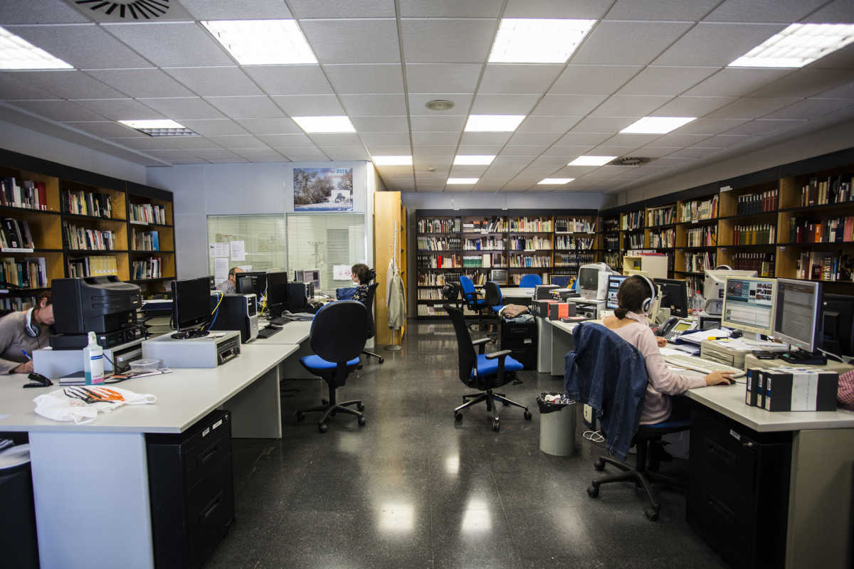 Centro de Documentación de la CVMC. Foto: EVA MÁÑEZ