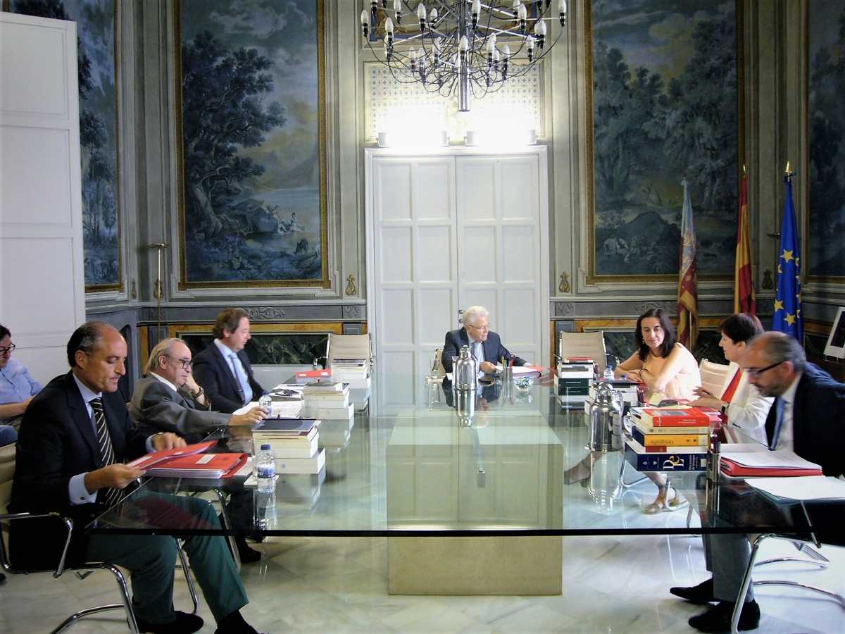 Reunión del Consell Jurídic Consultiu. Foto: CJC