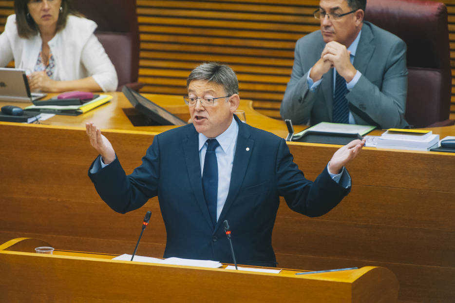 Puig durante una de sus intervenciones. Foto: KIKE TABERNER