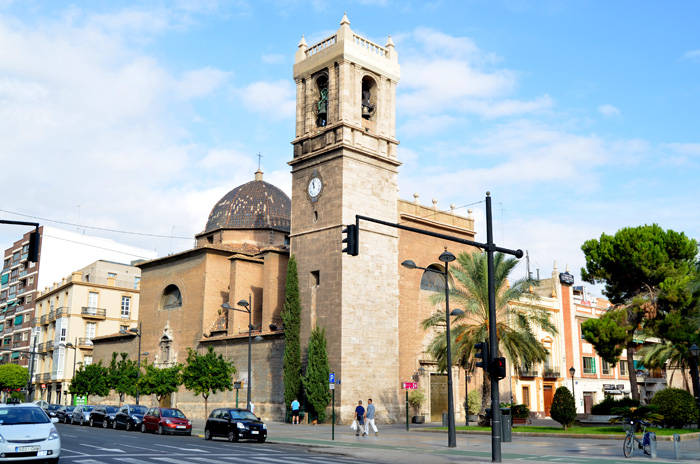 Torre campanario de Santa María del Ma