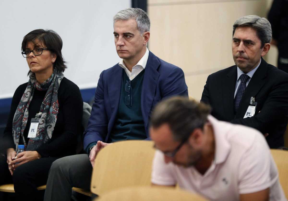 Cristina Ibáñez, Ricardo Costa y Vicente Rambla. Foto: EFE