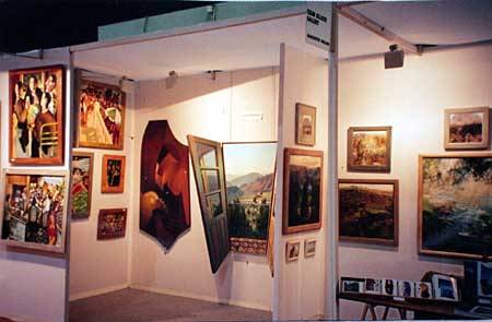 Certamen de Interarte en la Feria de València en 1997.