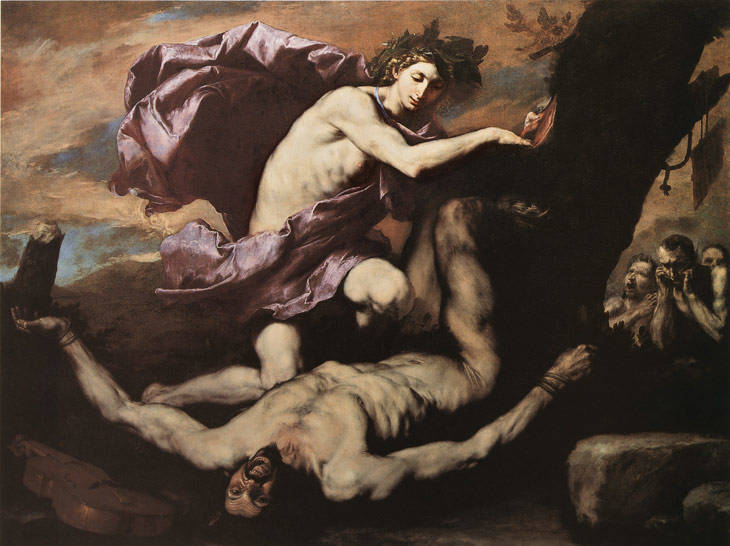 José de Ribera, Apolo y Marsias.