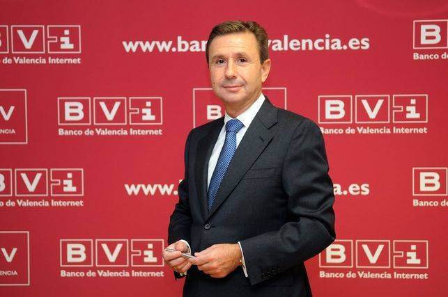 Aurelio Izquierdo, tras dejar Bancaja e incorporarse a Banco de Valencia.
