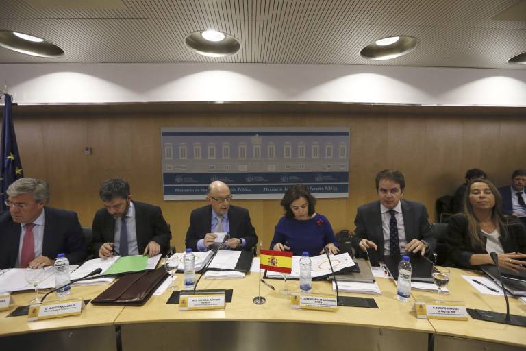 Reunión del Consejo de Política Fiscal y Financiera. Foto: EFE