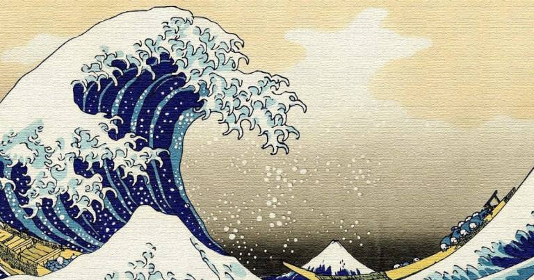 'La gran ola de Kanagawa', de Katsushika Hokusai