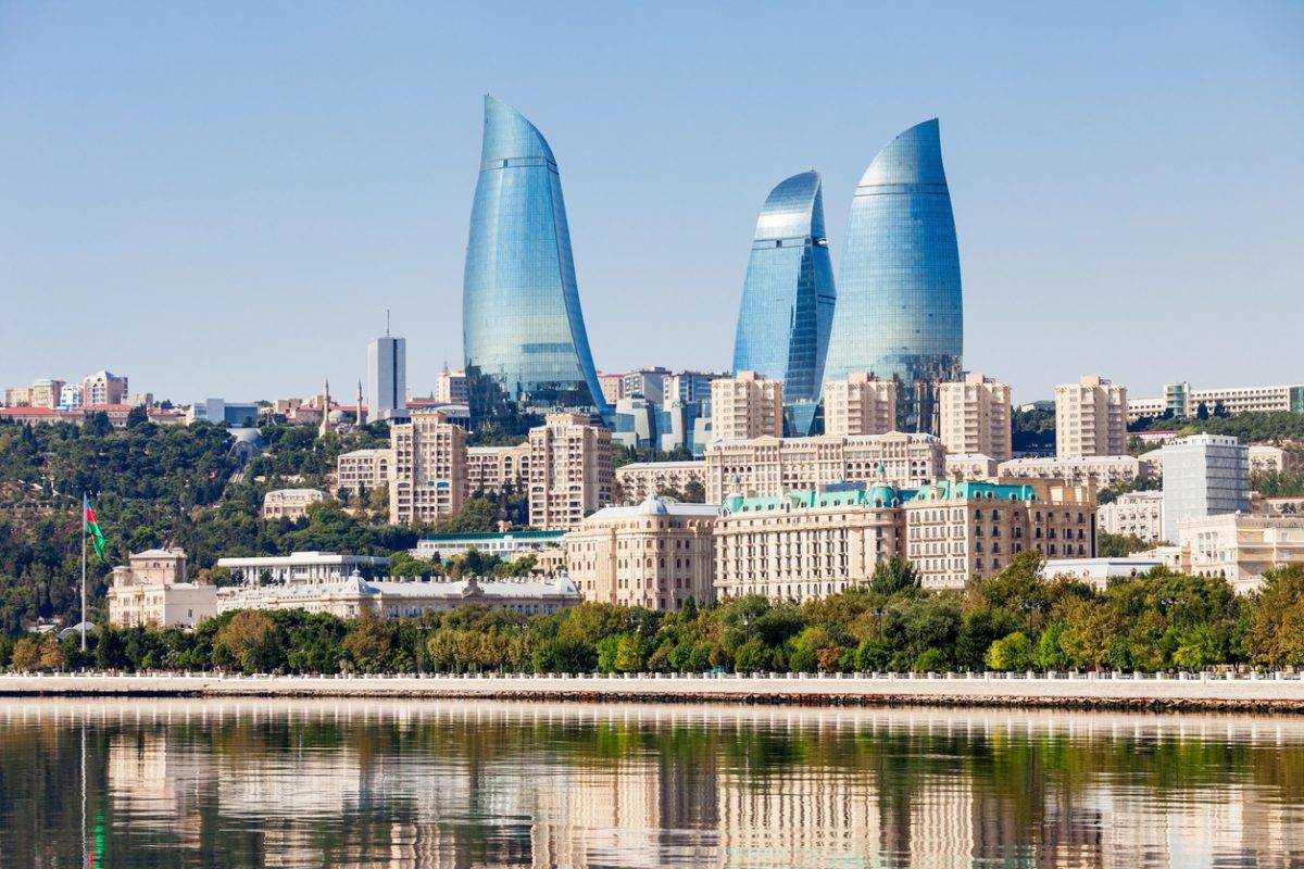 Bakú, capital de Azerbayan. VP
