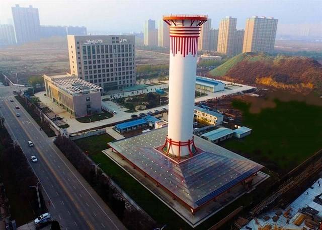 Becks límite Superior Un gigante purificador ubicado en China reduce un 15% la contaminación del  aire por partículas - Valencia Plaza