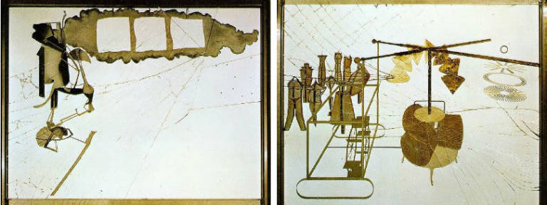 El gran Vidrio, obra de Marcel Duchamp