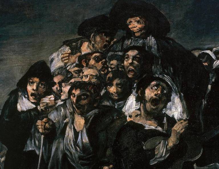  Francisco de Goya. Seríe de pinturas negras